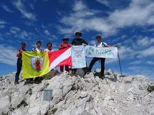 Vrhova nad Zaplato – Mali Grintovec in Srednji vrh